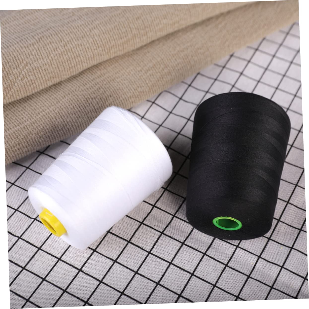 OSALADI 2 Series Hilo De Coser Puntadas Hilo De Base De Carrete De Bordado Jaspeado Hilo Para Coser Costura Y Confeccion Acolchado Tela Línea De Costura 2 Piezas*2