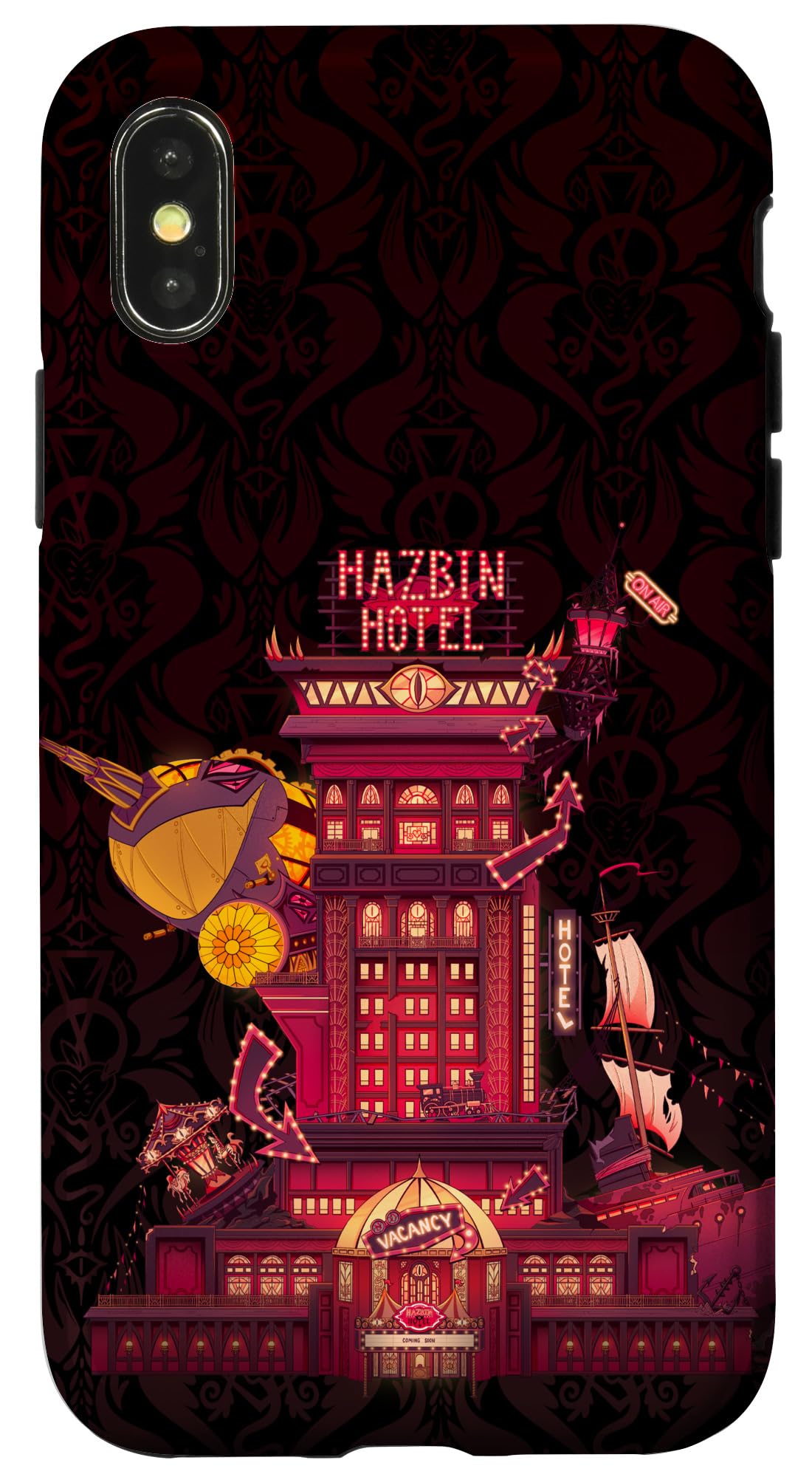 Amazon.com: Hazbin Hotel - Hotel Phone Case Case for iPhone X/XS : Cell Phones & Accessories Amazon.com: Hazbin Hotel - Hotel Phone Case Case for iPhone X/XS : Cell Phones & Accessories