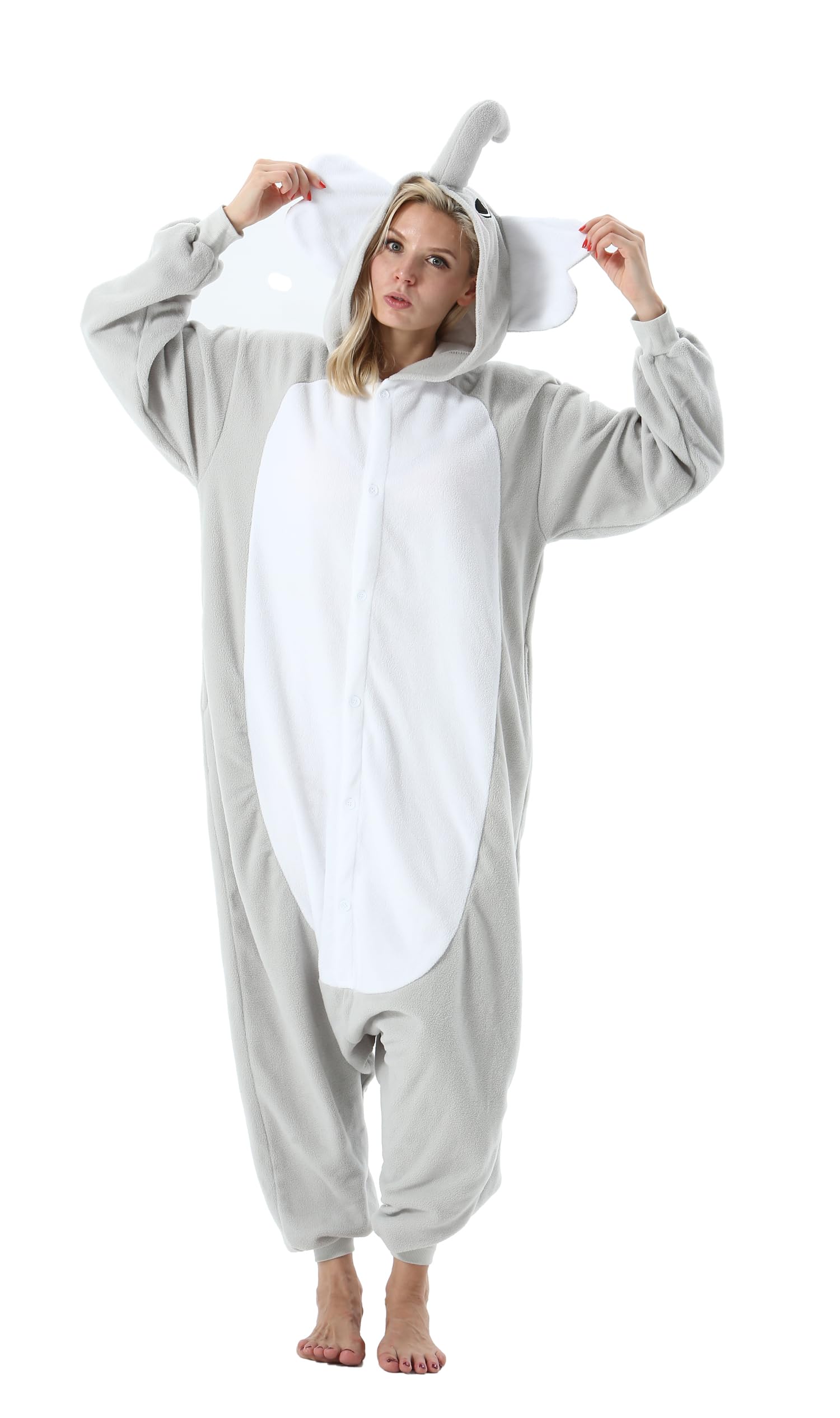 SimZoo Adulte Kigurumi Pyjamas Animaux Unisexe Cosplay Onesies Halloween Costume Carnaval Combinaison Vêtements De Nuit