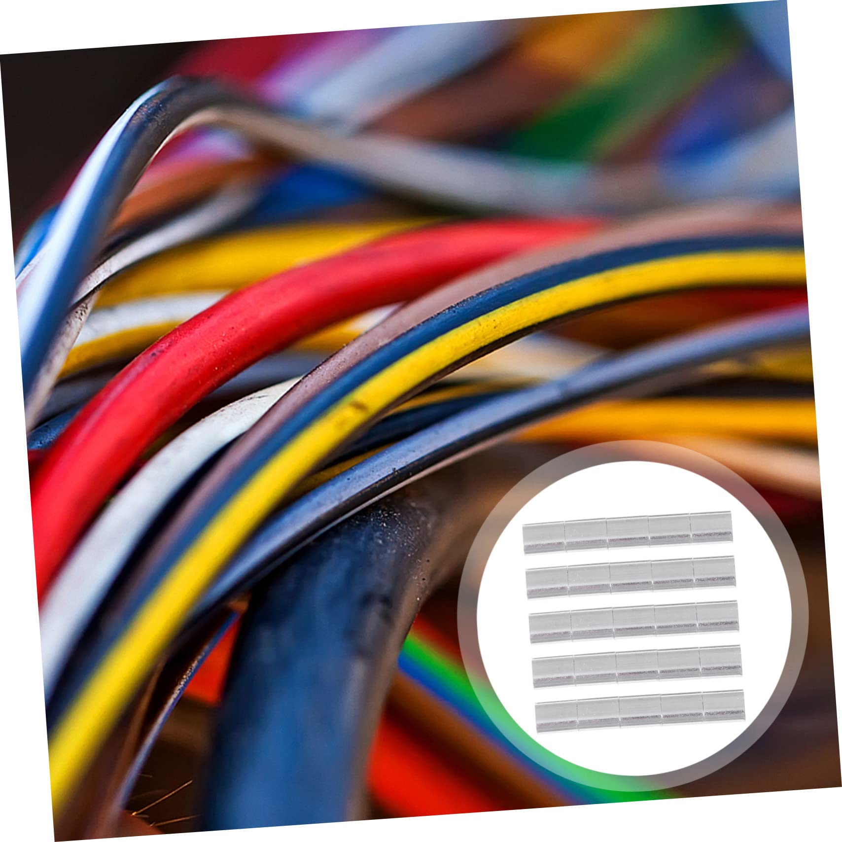 CIYODO 100 Pcs Chuck Wire Cable Ends Wire Ferrules Ferrule Cable Lugs Cable Crimping Sleeves Cable Crimping Tool Wire Rope End Cable Crimping Ends Oval Flat Hole Sleeve Aluminum Silver