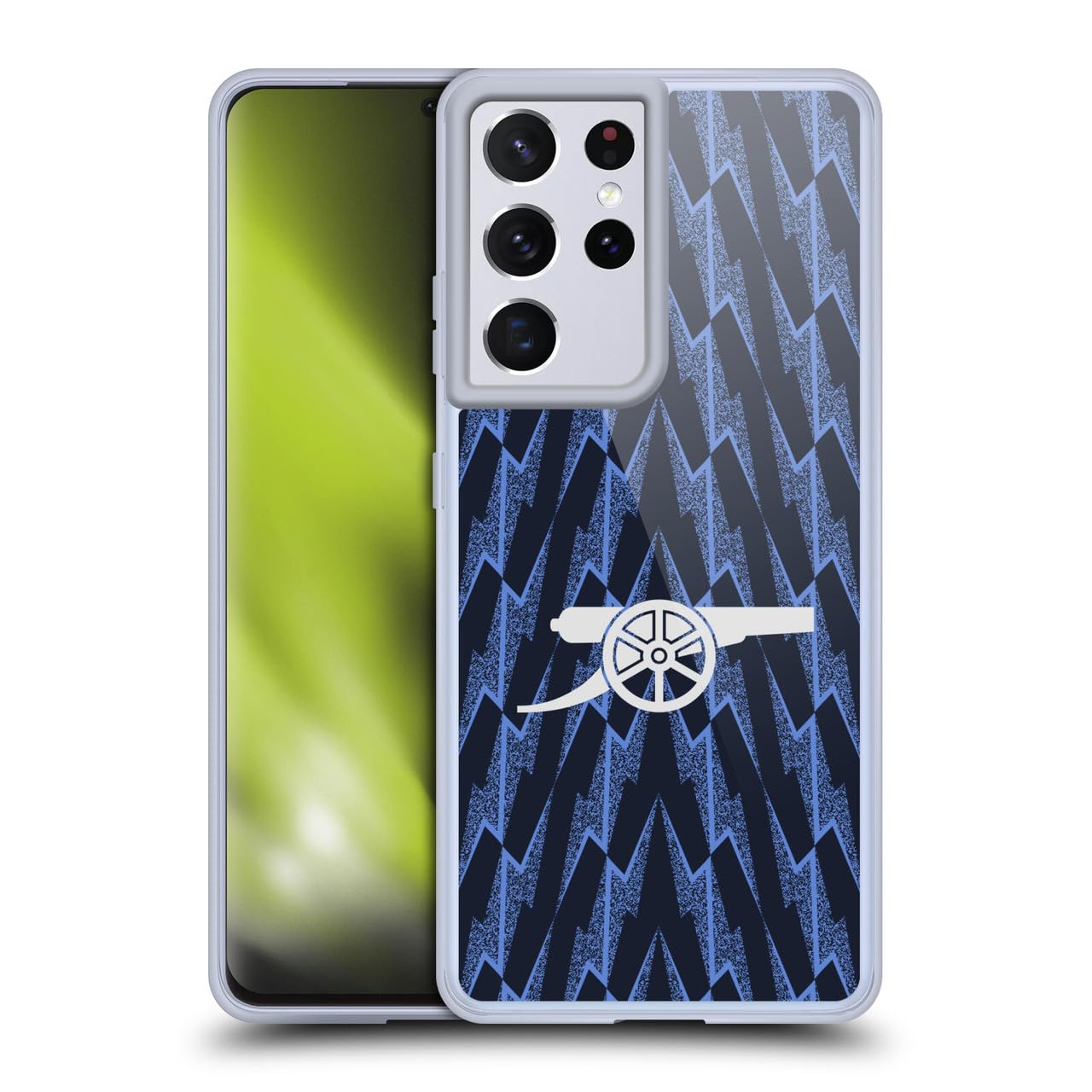 Head Case Designs Officially Licensed Arsenal FC Away 2025/26 Kit Gel Case [Military Grade Protection] Compatible With Samsung Galaxy S21 Ultra 5G — image 1