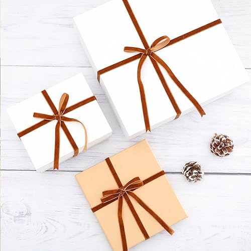 Miniatura 82 de Chuangdi 3/8 pulgadas, 60 yardas, cinta de terciopelo azul verde azulado de Navidad, cintas anchas de terciopelo vintage para adornos de árbol