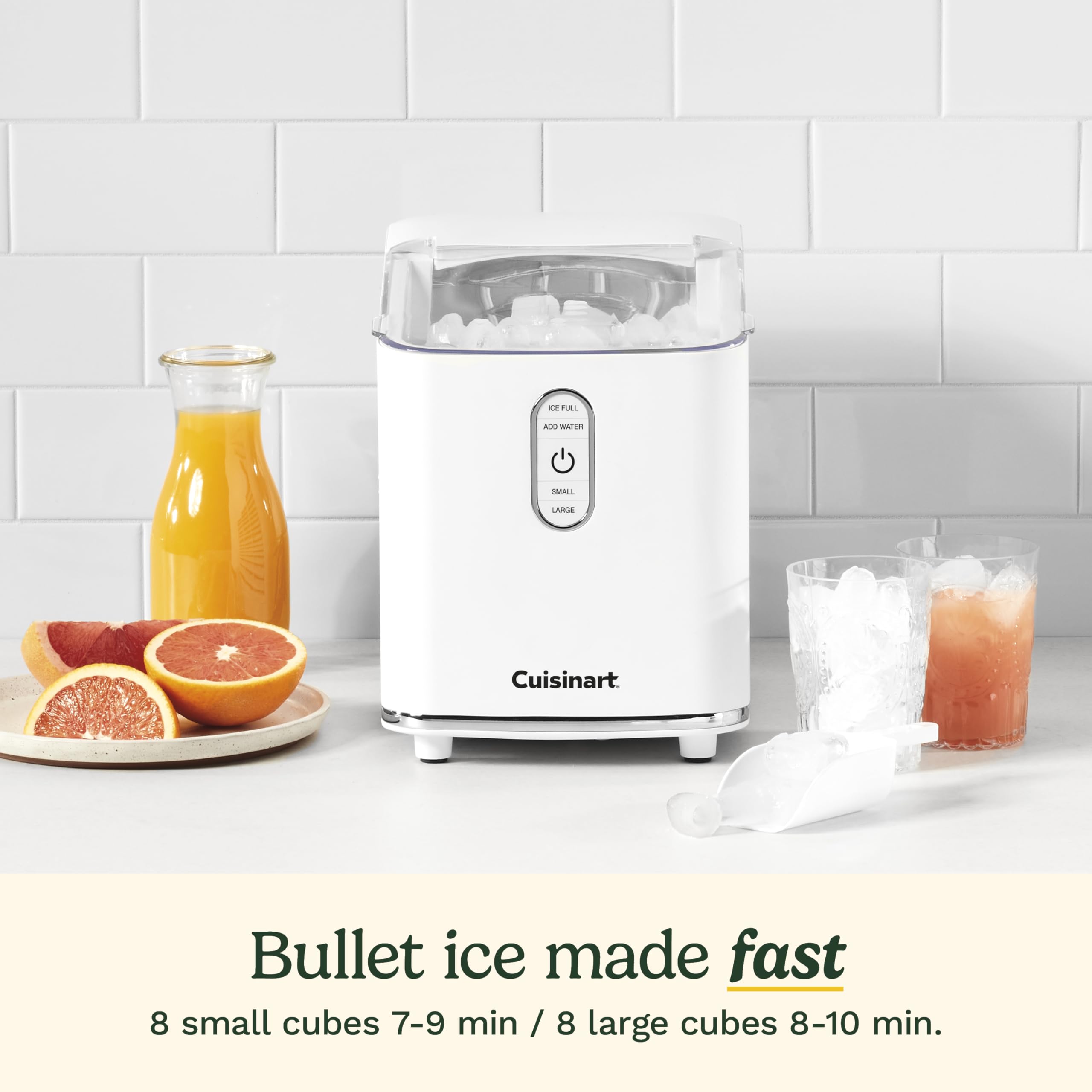 Cuisinart Compact Bullet Ice Cube Maker, IMC-2 on Fridge.com