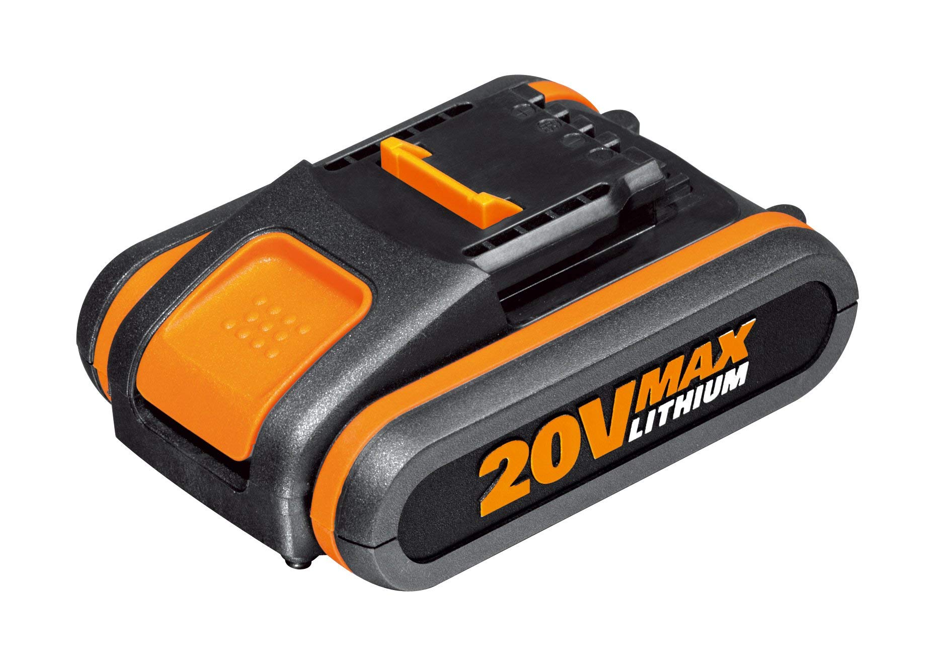 Worx WA3605 Akumulator Litowo-Jonowy, 80 W, 20 V, Czarny/Pomarańczowy, 2000 mAh + 4000 mAh, 2 Sztuki