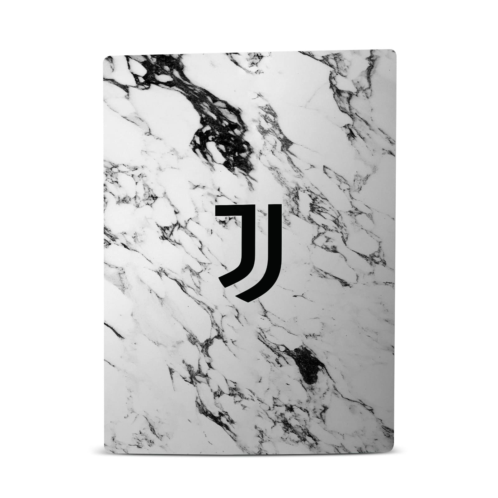Head Case Designs Licenza Ufficiale Juventus Football Club White Marble Arte Vinile Frontalino Sticker Gaming Pelle Adesivo Compatibile con Sony Playstation 5 PS5 Disc Console & DualSense Controller