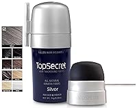 Vista 23 de Top Secret Aplicador de fibras de construcción para engrosar el cabello incluido, relleno de cabello natural e indetectable para hombres y mujeres