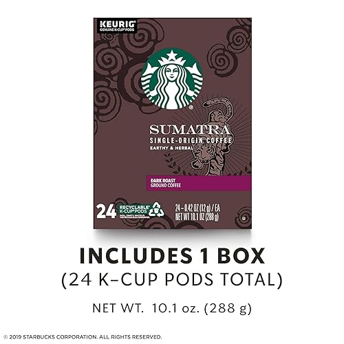 Vista 287 de Starbucks - Café molido tostado oscuro italiano, 100% Arábica, 18 onzas