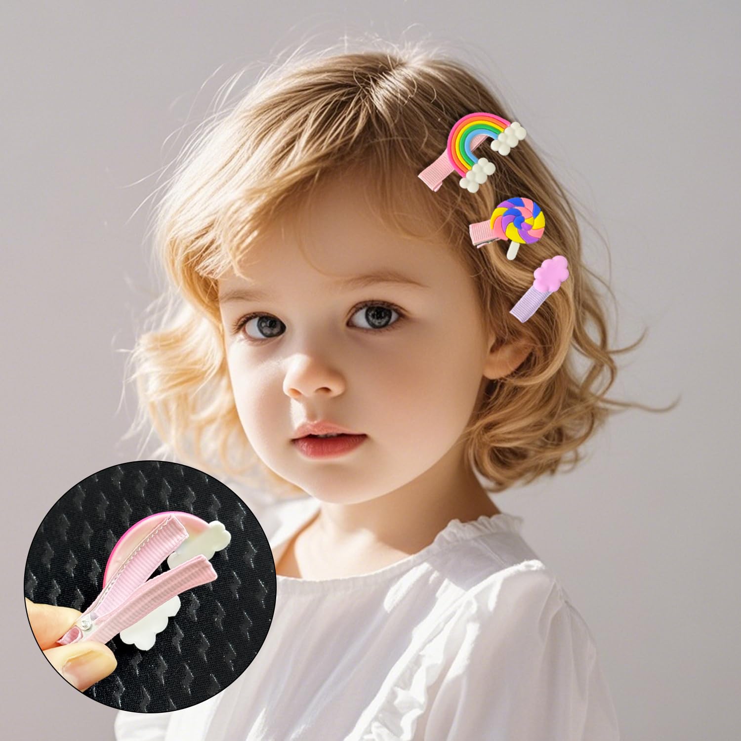 1 Piece Candy Hairband And 3 Piece Candy Hairpins, Cute Cartoon Hair Accessories, Creative And Interesting Hair Accessories - Image 4