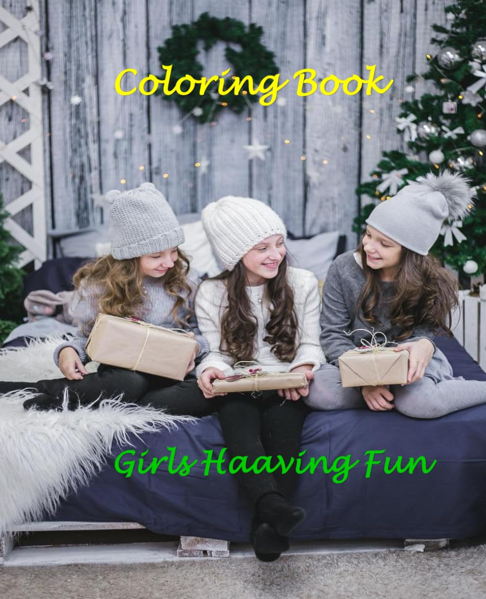 Colouring Book - Girls Having Fun