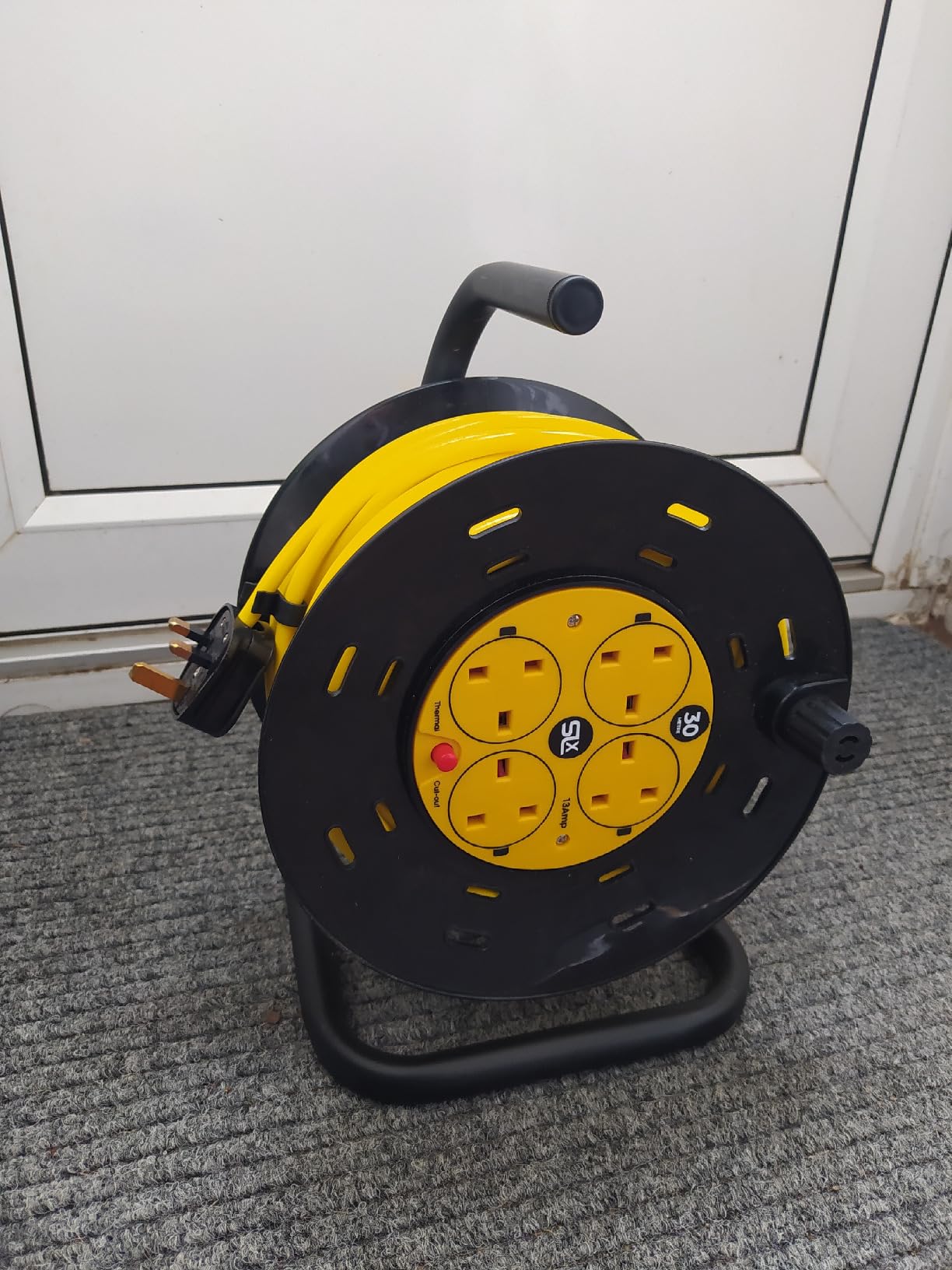 BTICINO Cable Reel S2630, Electric Extension 30 M, 4 Earthed - View #3