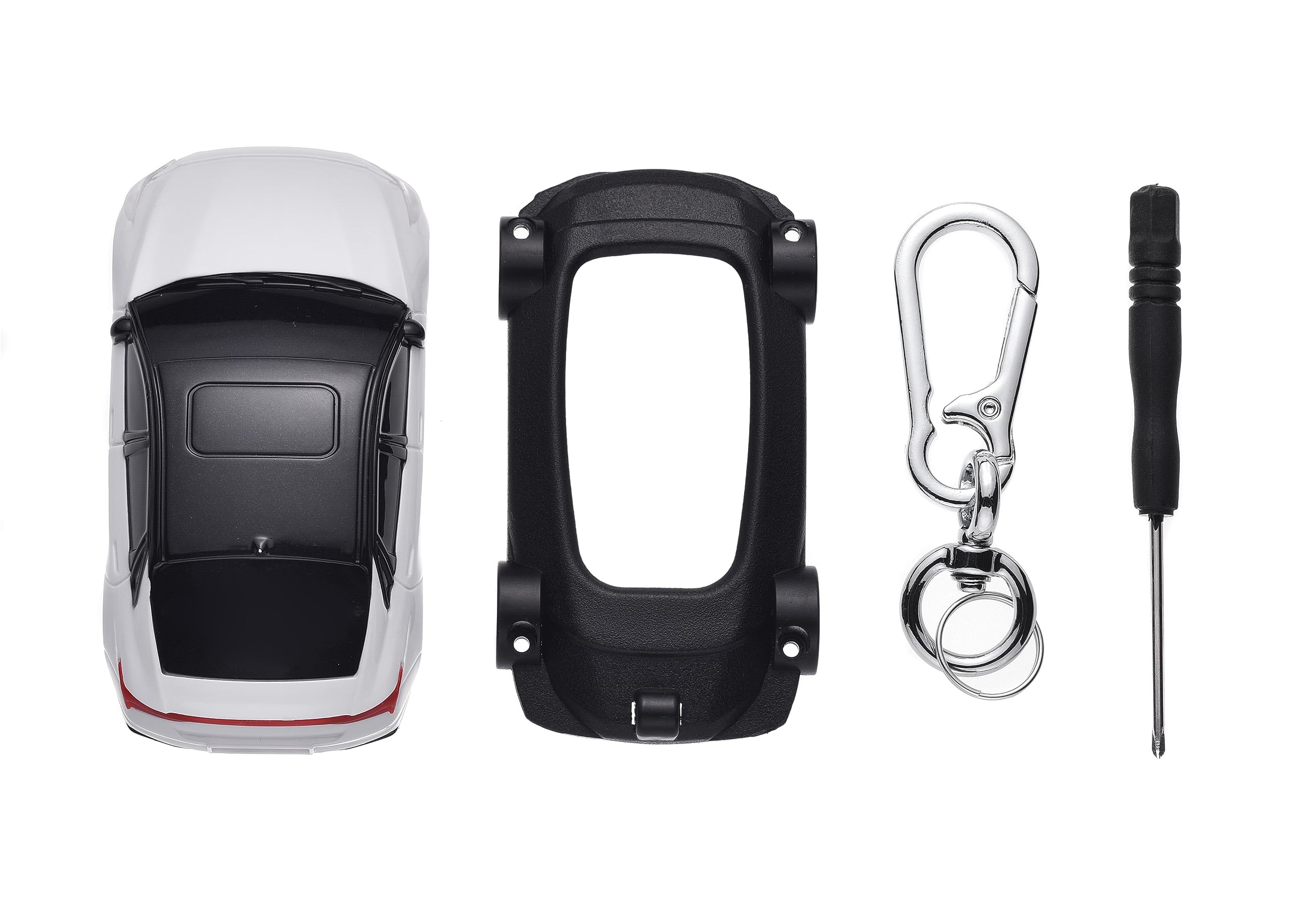 LCXJMWKL Key Fob Cover For Hyundai - Compatible With Santa Fe, Palisade, Kona, Elantra, Sparkly Crystal Design