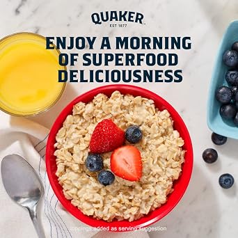 Quaker Instant Oatmeal, Maple & Brown Sugar, Individual Packets, 48 Count