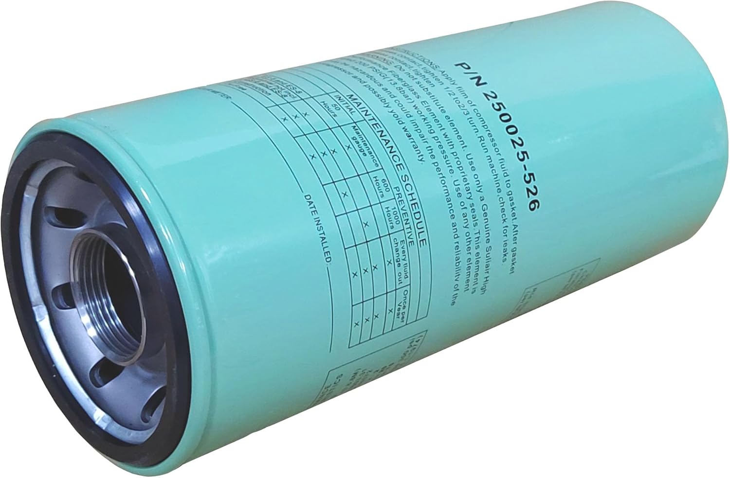 250025-526 Oil Filter Compatible and Suitable Air Compressor Replacement Filter