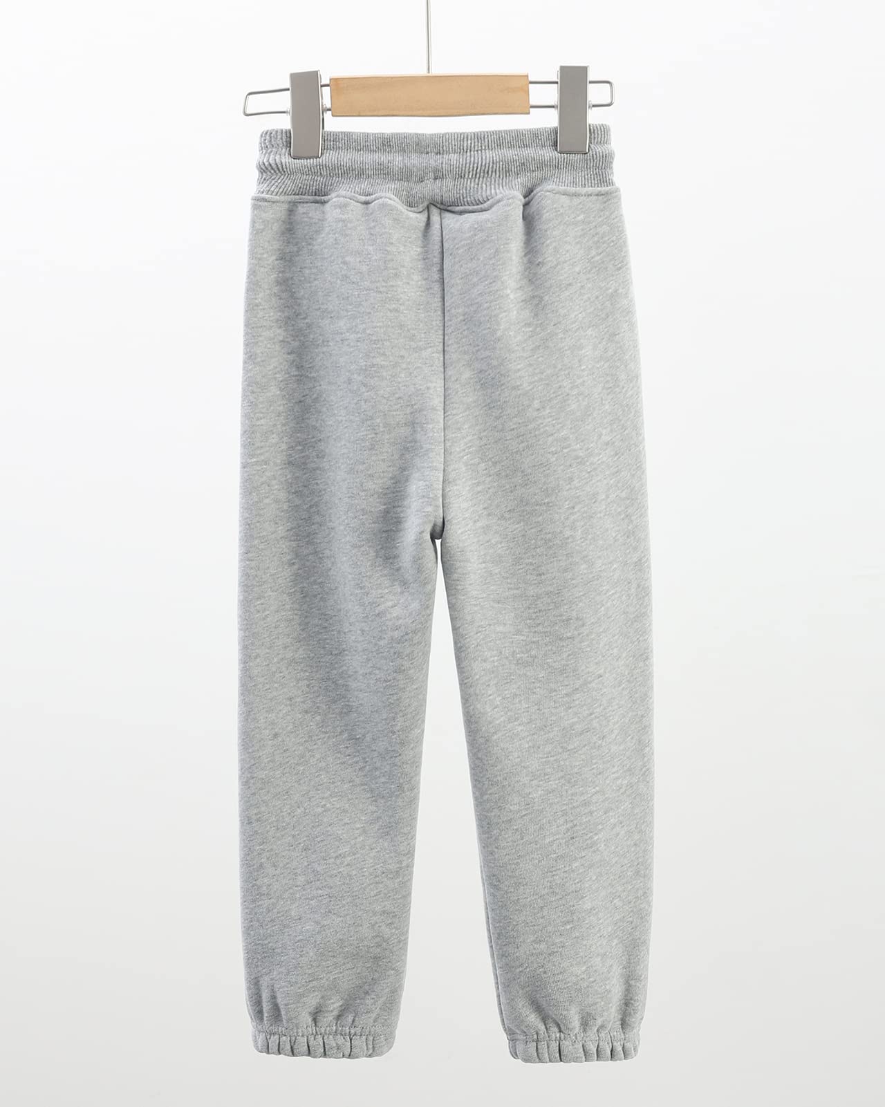 Pantalones Largos Deportivos con Forro Polar Invierno Pantalón Térmicos de Algodón para Niños Niñas