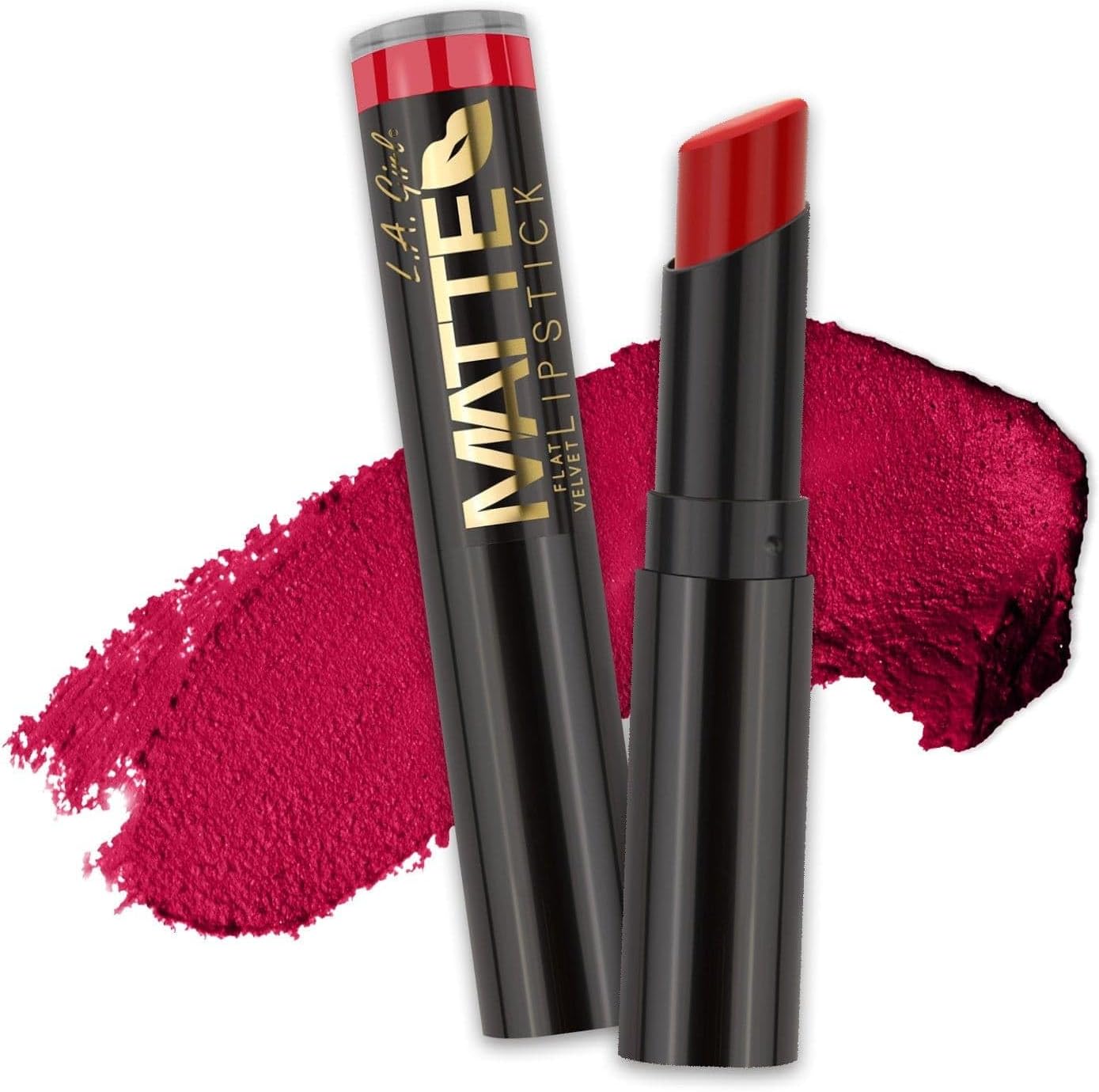 L.A. Girl Matte Flat Velvet Lipstick, Gossip GLC808
