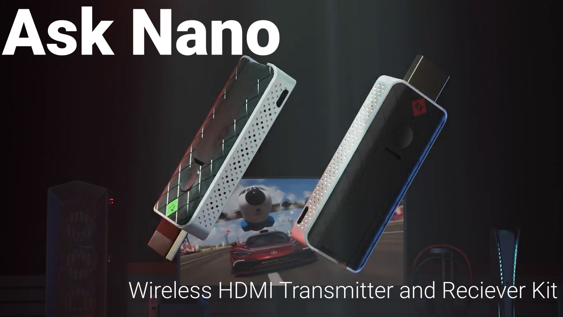 Amazon.com: Ask Nano Wireless HDMI Transmitter and Receiver Kit Amazon.com: Ask Nano Wireless HDMI Transmitter and Receiver Kit