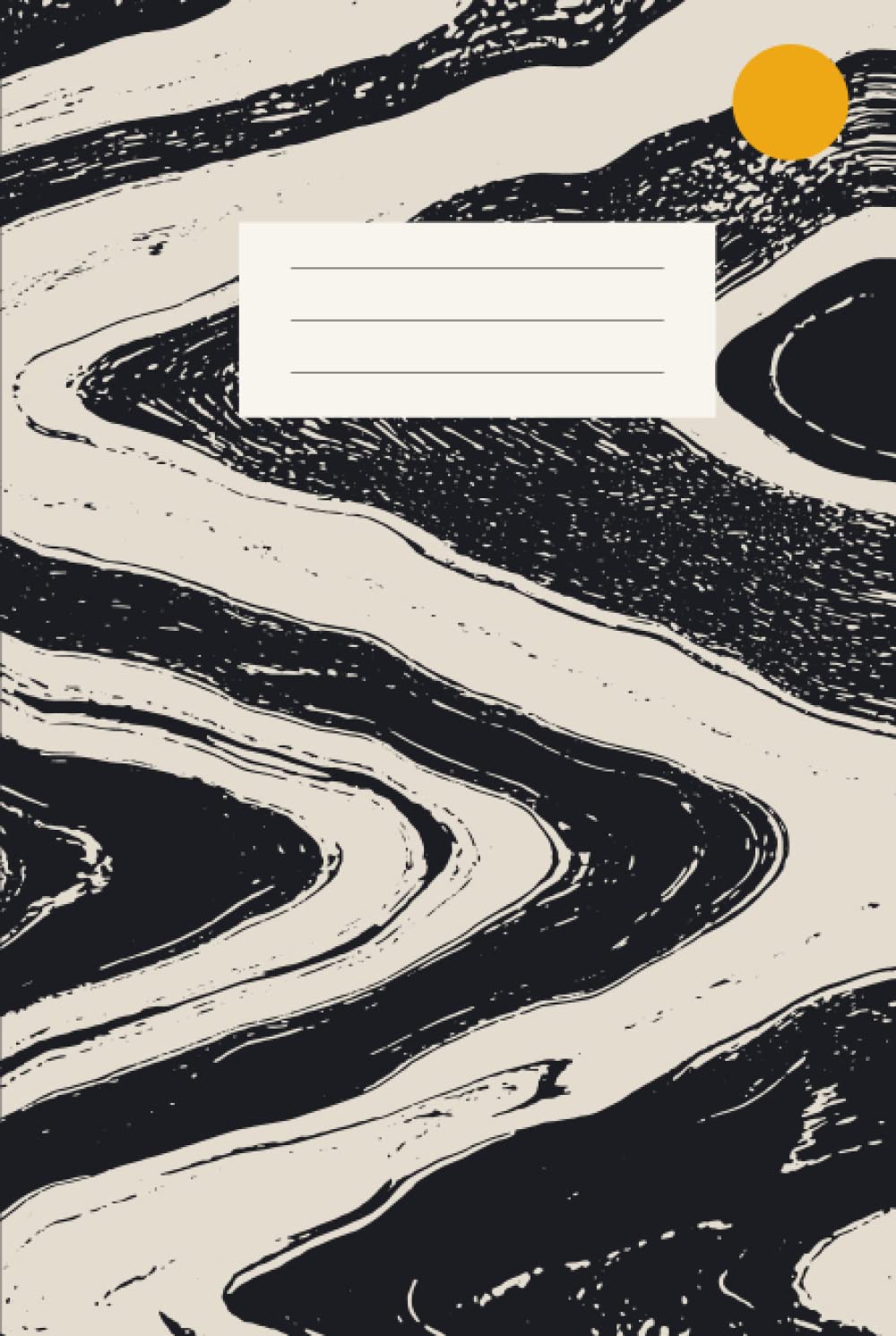 Skeleton Crew DesignLine-Dot Grid Combo Notebook - 100 page (6"x9") - Acid Wash: The perfect project companion!