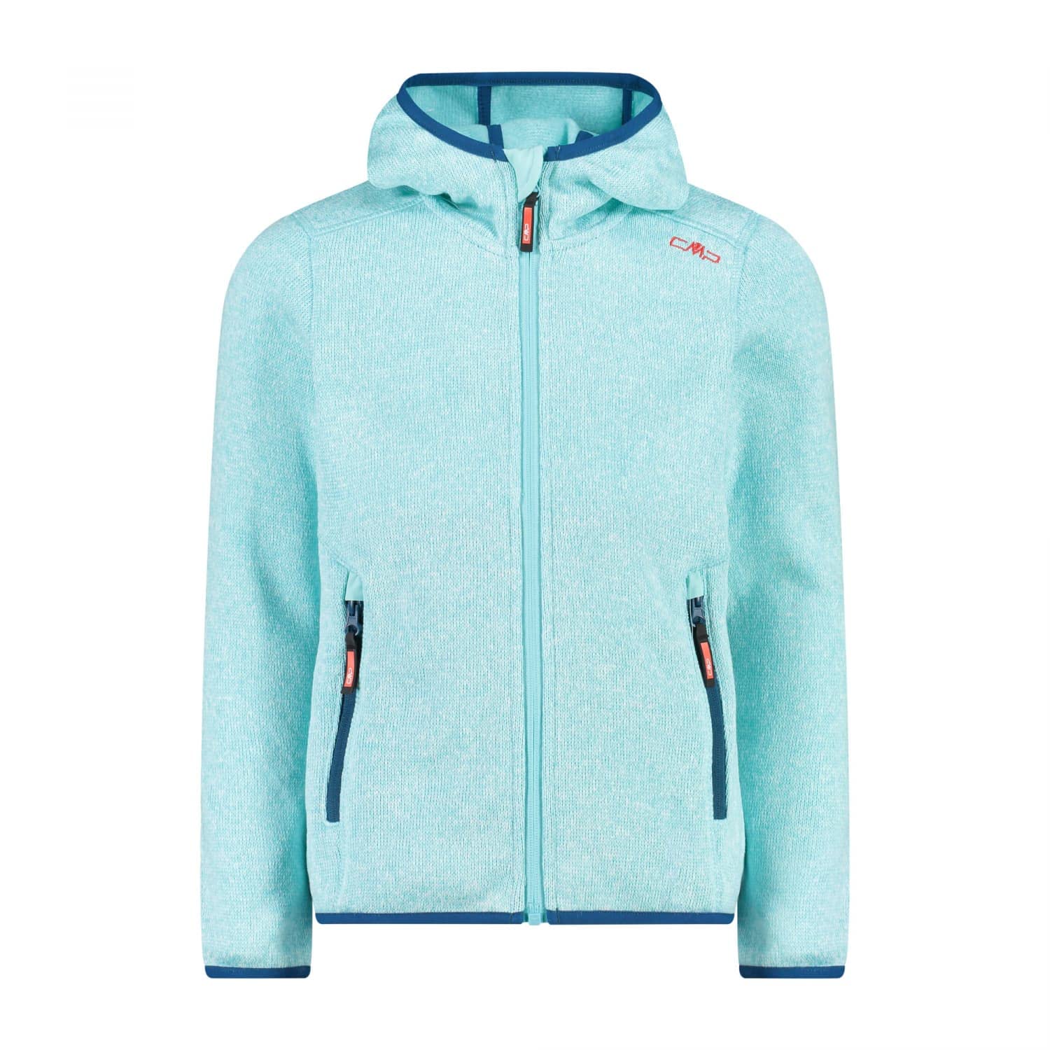 CMPUnisex Kid's Giacca in Knit-tech Da Bambini Con Cappuccio Fisso Children's Jacket with Fixed Hood