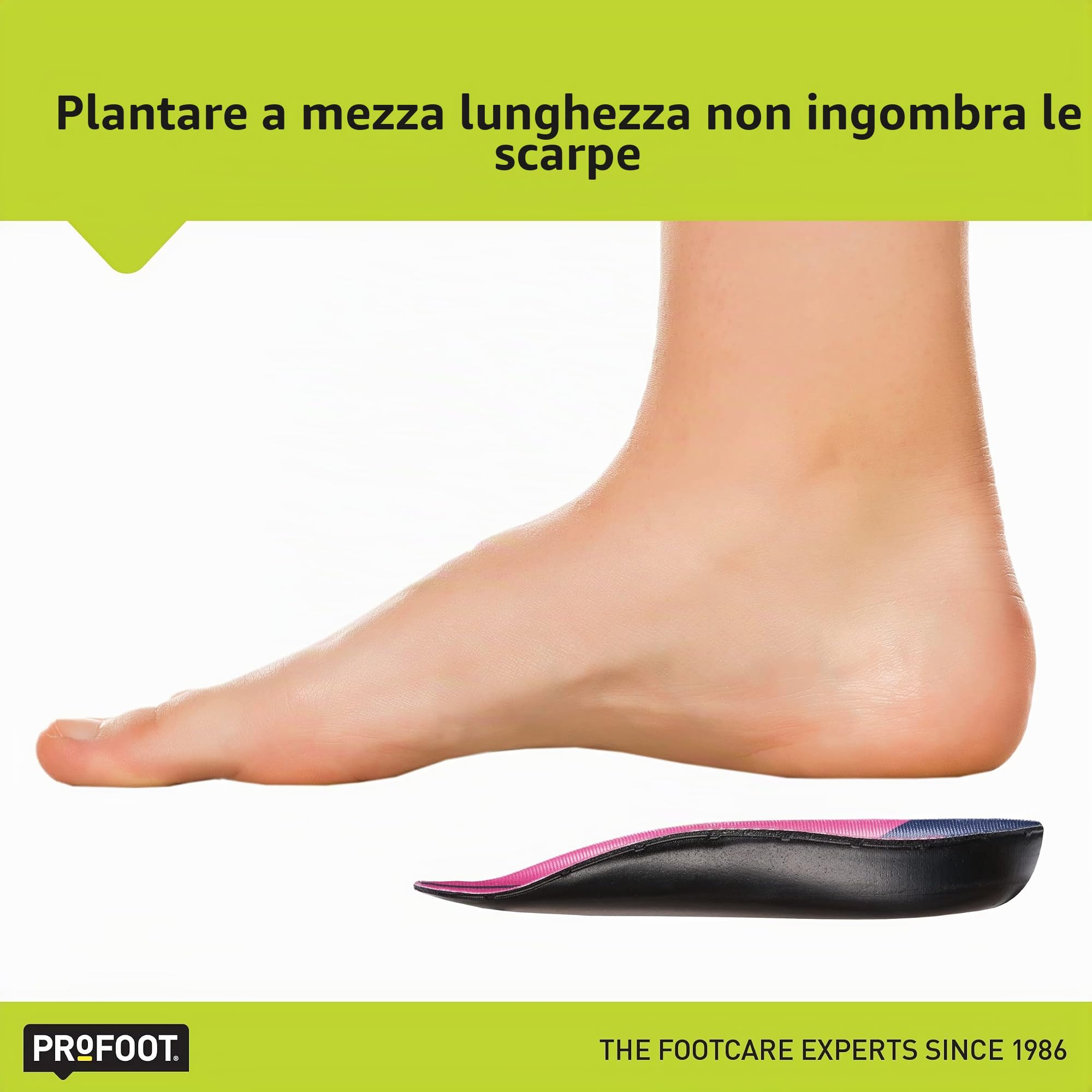 Profoot 22102Fgenxx12 Plantare FASCIITIS ERCHOTIS PER DONNA, 6-10
