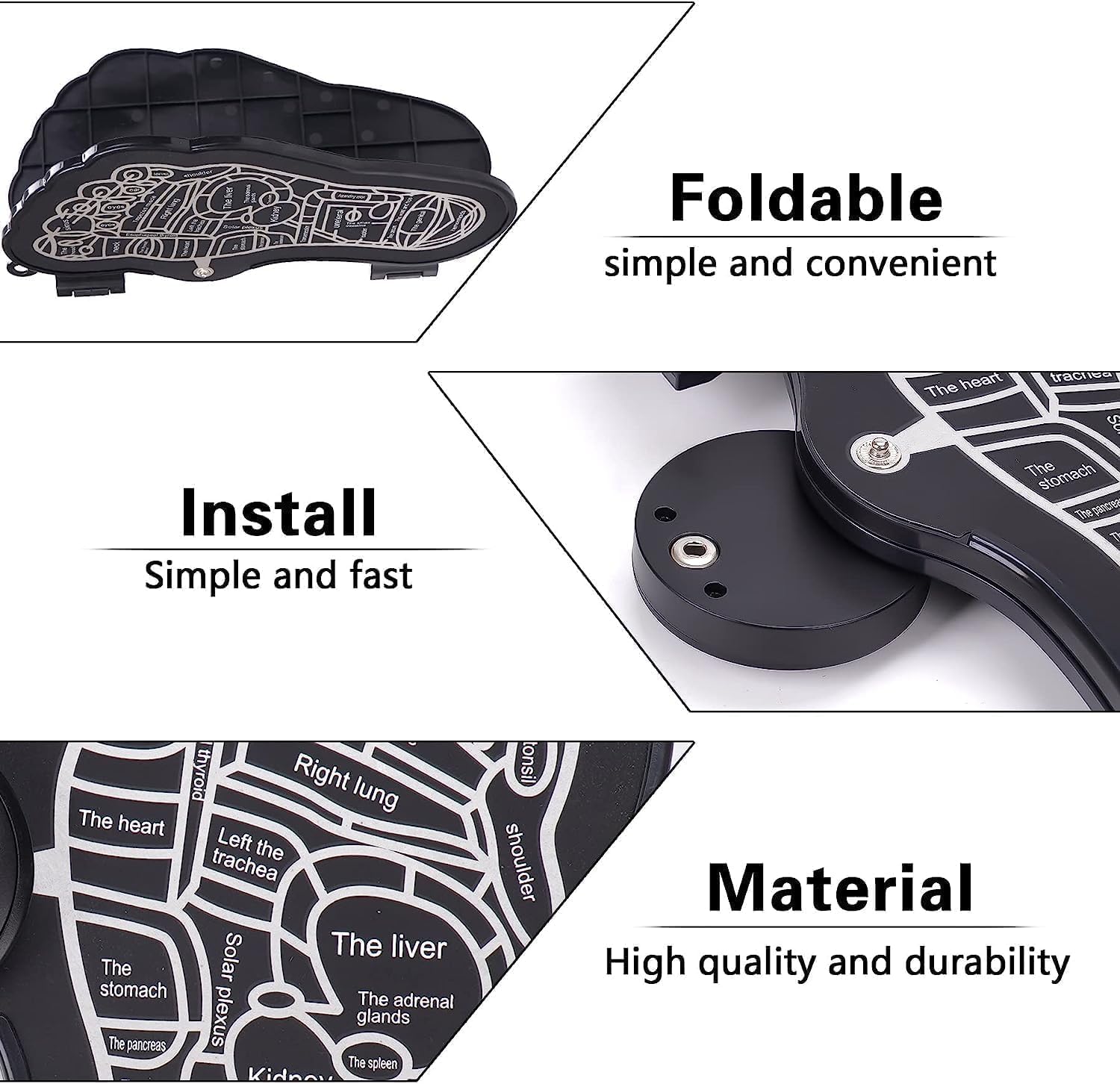 Khantabhan Wireless Rechargible EMS Foot Massagar - Full automatic circulation medical mat for pain relief and relaxation Khantabhan Wireless Rechargible EMS Foot Massagar - Full automatic circulation medical mat for pain relief and relaxation