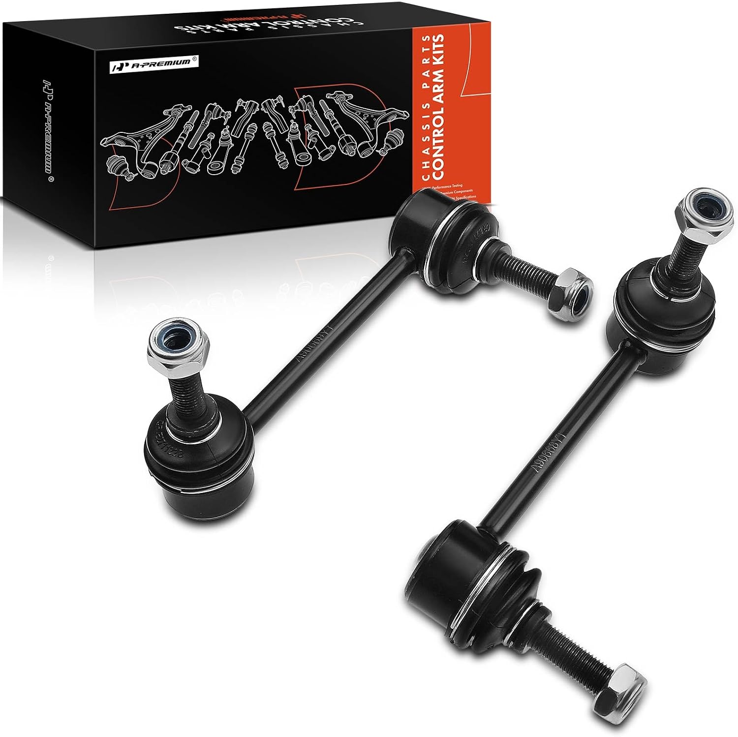 A-Premium 2 x Rear Sway Bar Links Stabilizer Bar Links, Compatible with Honda CR-V 1997 1998 1999 2000 2001