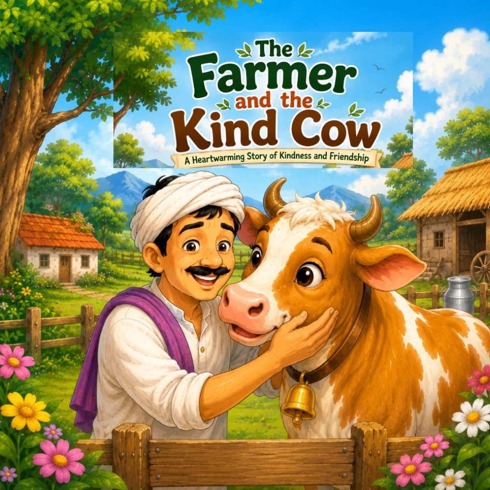 The Farmer and the Kind Cow: A Heartwarming Story of Kindness and Friendship