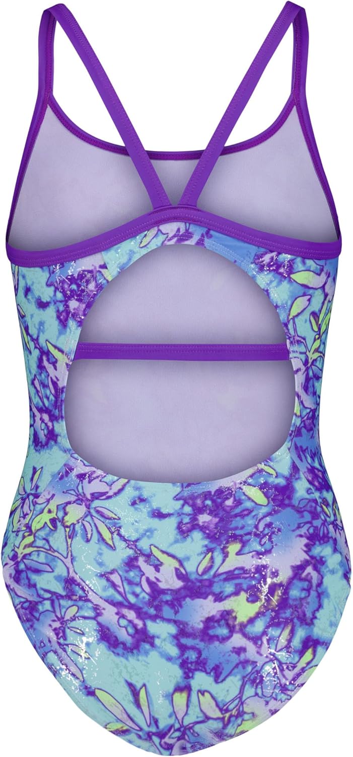 Under Armour Girls One Piece Swimsuit, UPF 50+ Sun Protection, Quick Drying Bathing Suit