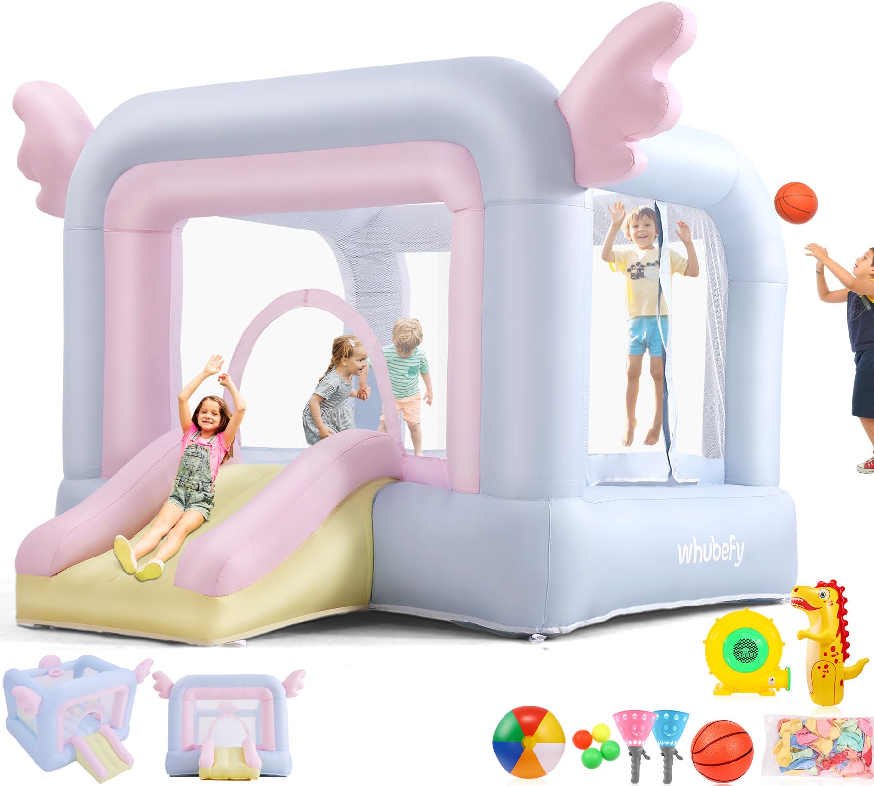 Whubefy Inflatable Bounce House