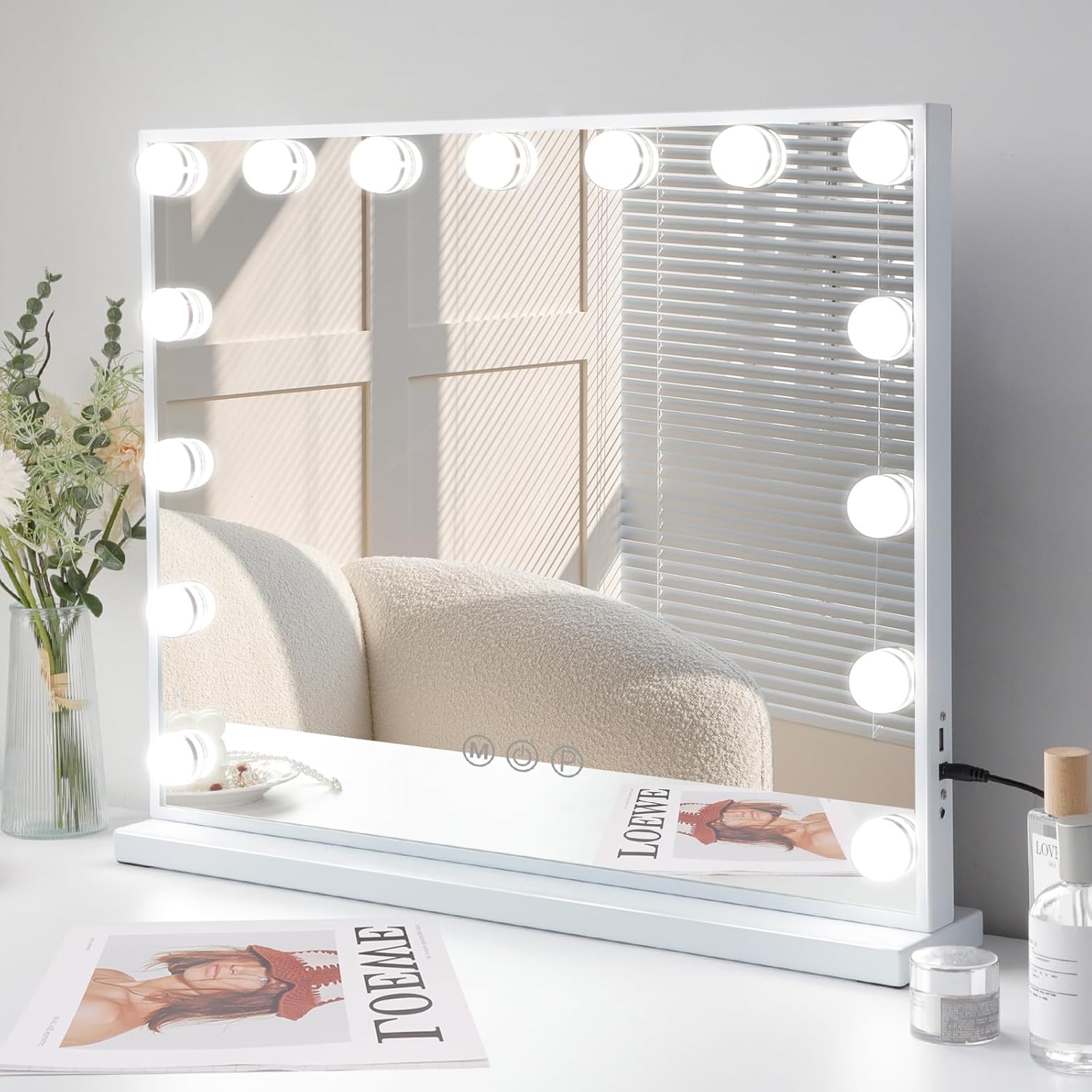 Fenair Hollywood Vanity Mirror with Lights Lighted Makeup