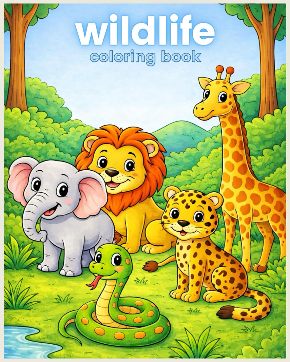 WildLife Coloring Book