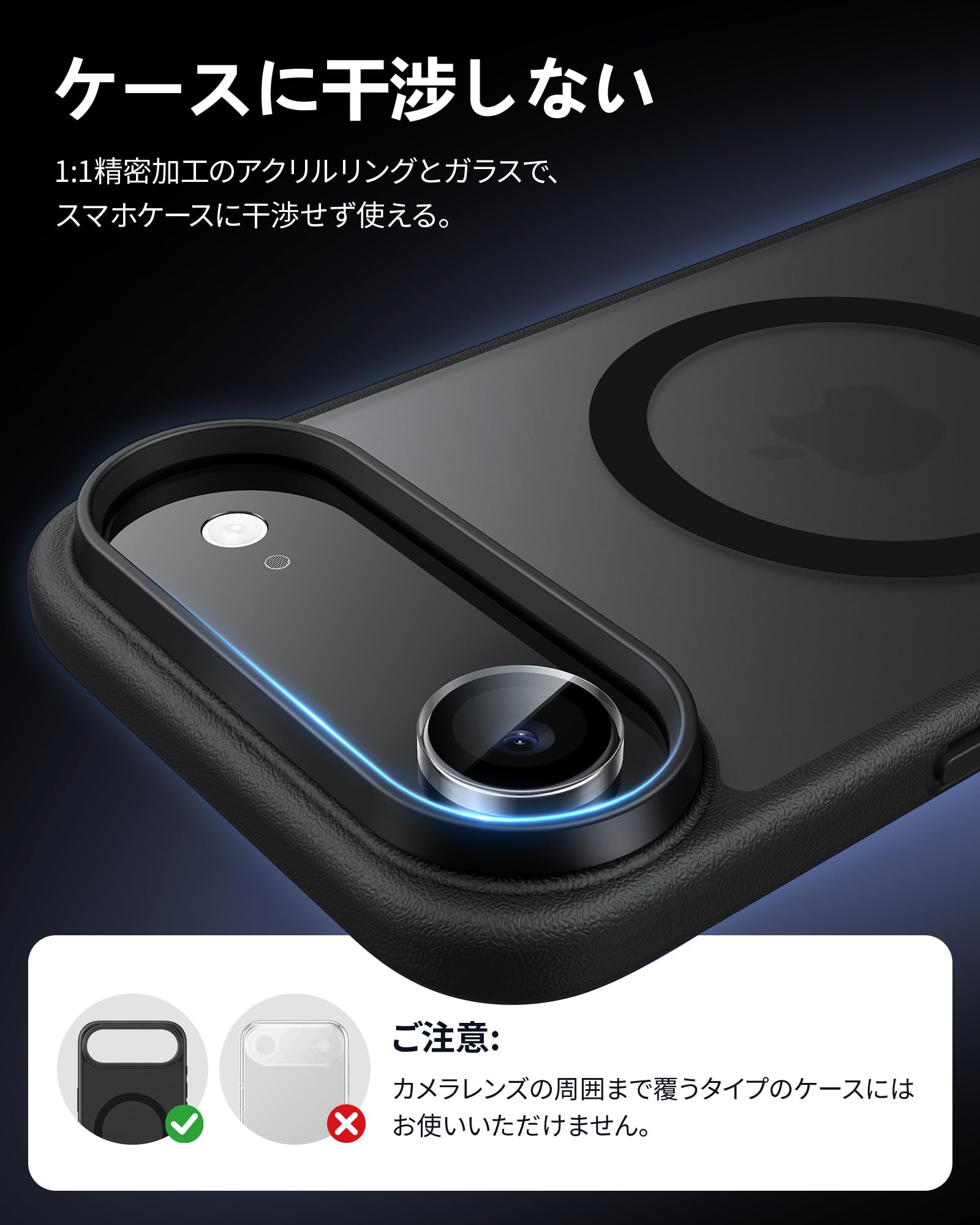 Amazon.co.jp: NIMASO カメラフィルム iPhone Air 用 カメラ保護 AR