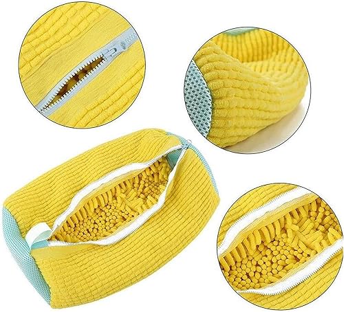 Miniatura 8 de Bolsa para lavadora de zapatos Sole suds Magic Bag Bolsa de lavandería para zapatos (2 piezas, amarillo)