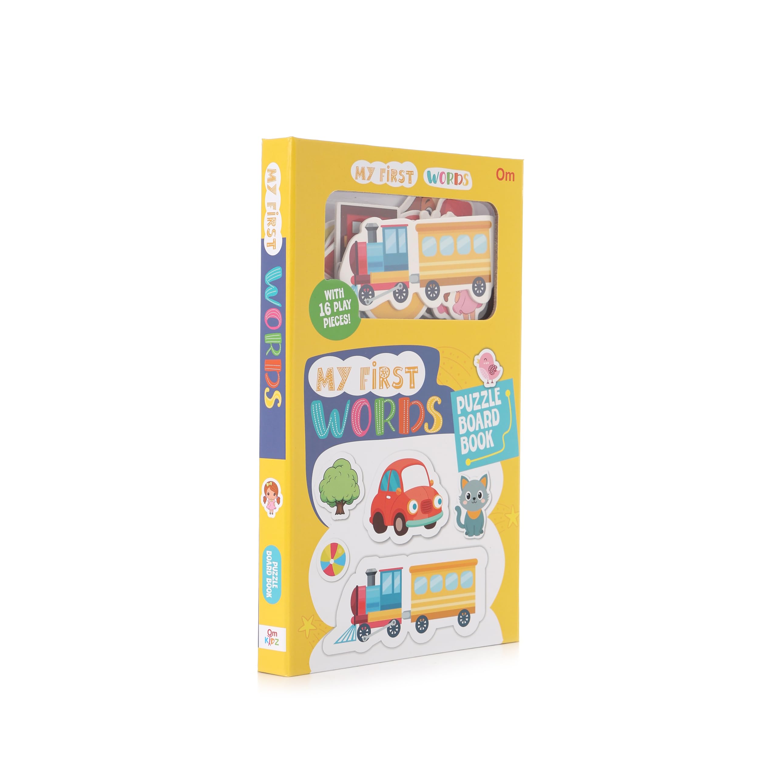 My First Puzzle Board Book: Words | Interactive Puzzle Board Book