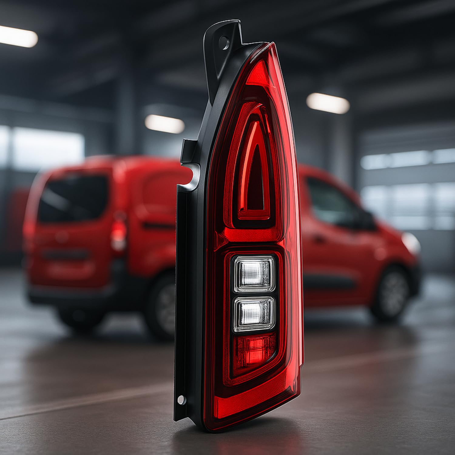 Fanale posteriore posteriore destro compatibile con Peugeot Partner 2019+ Citroen Berlingo 2019+ Toyota Proace City 2019+ Opel Combo 2019+ Fiat Doblo 2022+ E-test 9820555080