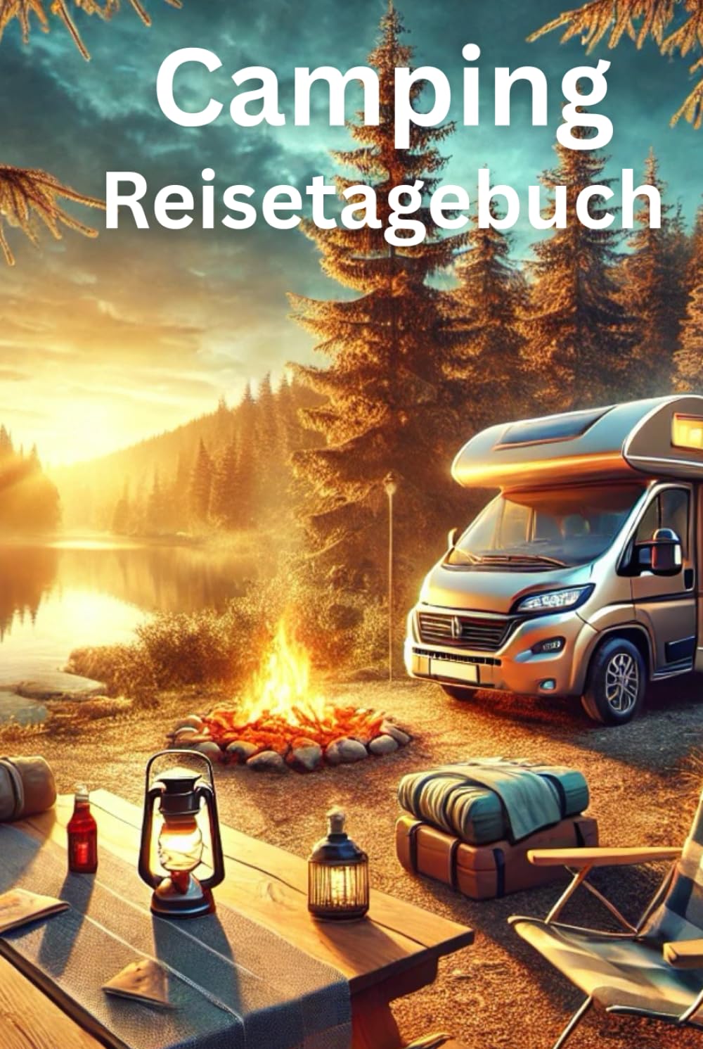 Camping Reisetagebuch: Wohnmobil Logbuch & Reisetagebuch – Perfekt zur Dokumentation von Campingplätzen, Stellplätzen & Erlebnissen