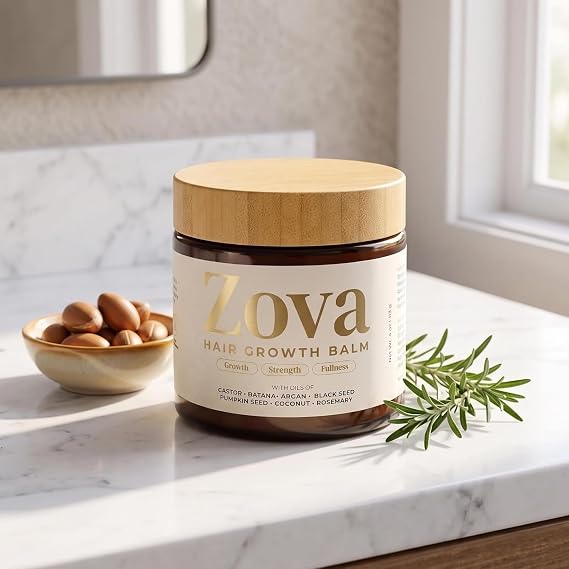 Zova Hair Growth Balm Original,Botanical Oils Hair Growth Serum Balm