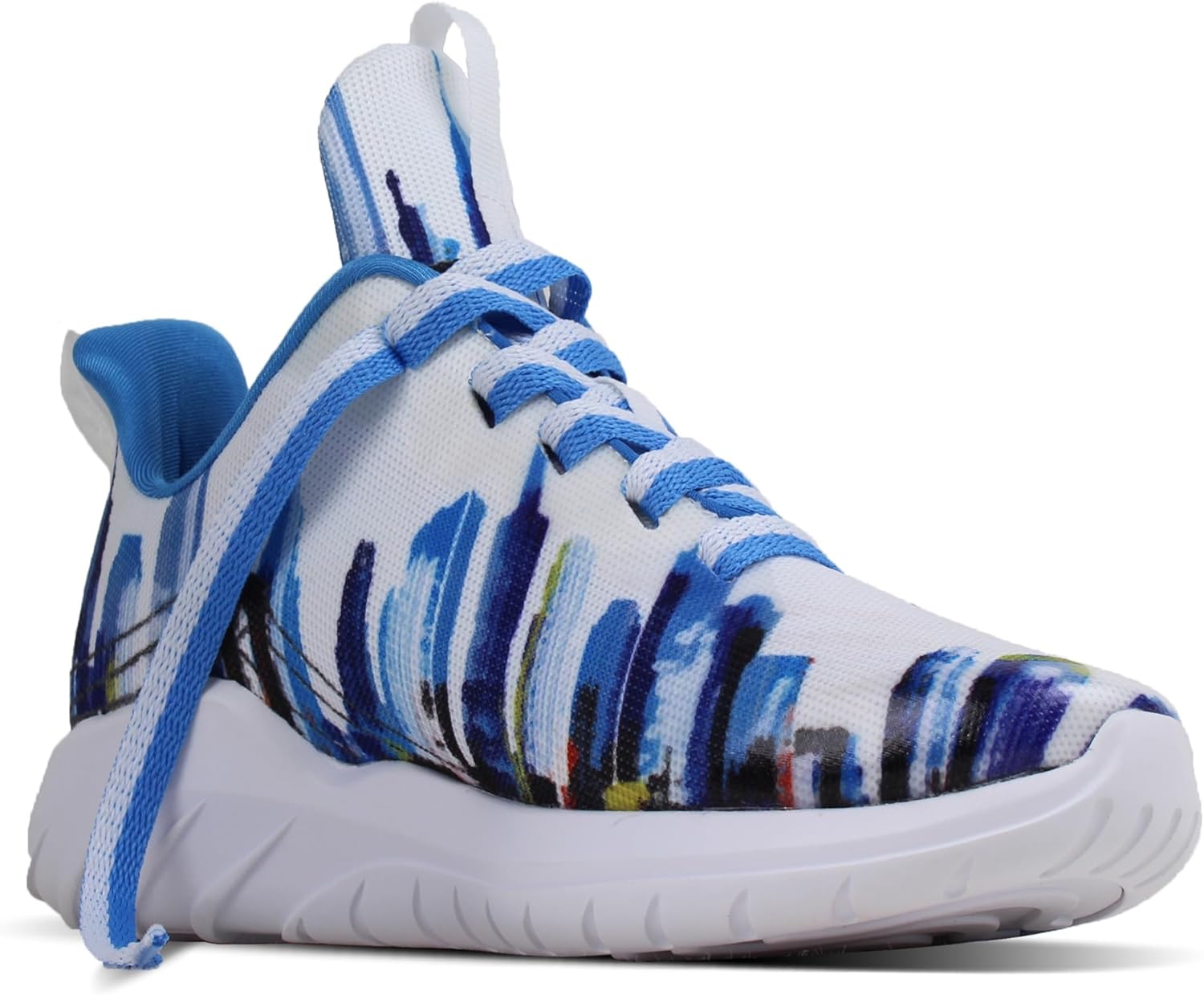 Soulsfeng Kids Tennis Shoes Lightweight Breathable Boys Running Shoe Fashion Walking Sneakers for Girls (Little Kid/Big Kid) - Image 9