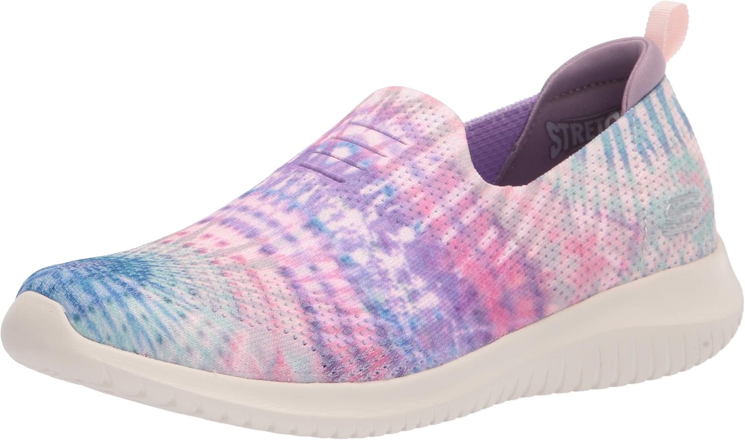Skechers Women's Ultra Flex Sneaker, Lvmt=Lavender, Multi, 9.5