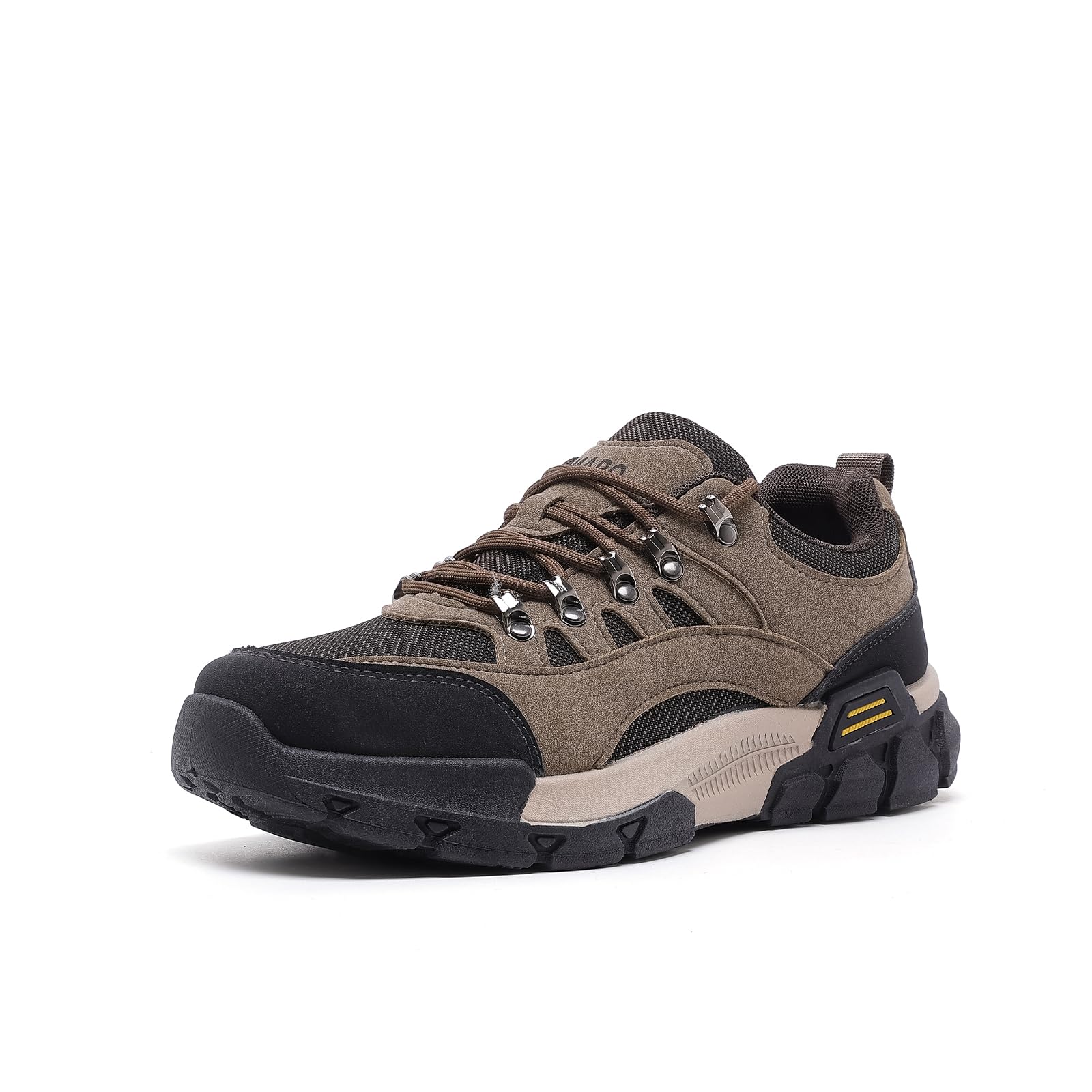 Hiking Shoes for Men, Lightweight Breathable Outdoor Trekking and Trail Sneakers Medium and Wide Width