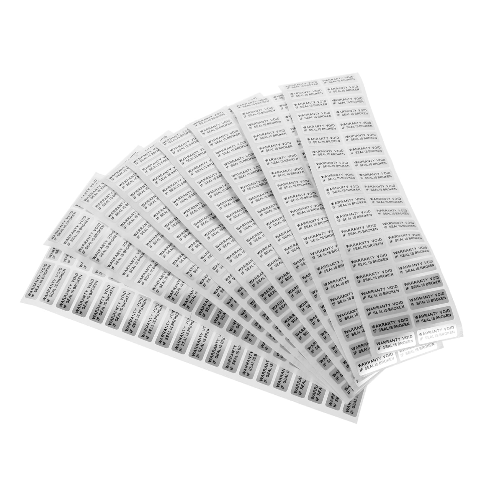 SHINEOFI 1600pezzi Etichette Adesive Antifrode e Facili Applicare Resistenti e Versatili Per Elettronici Abbigliamento e