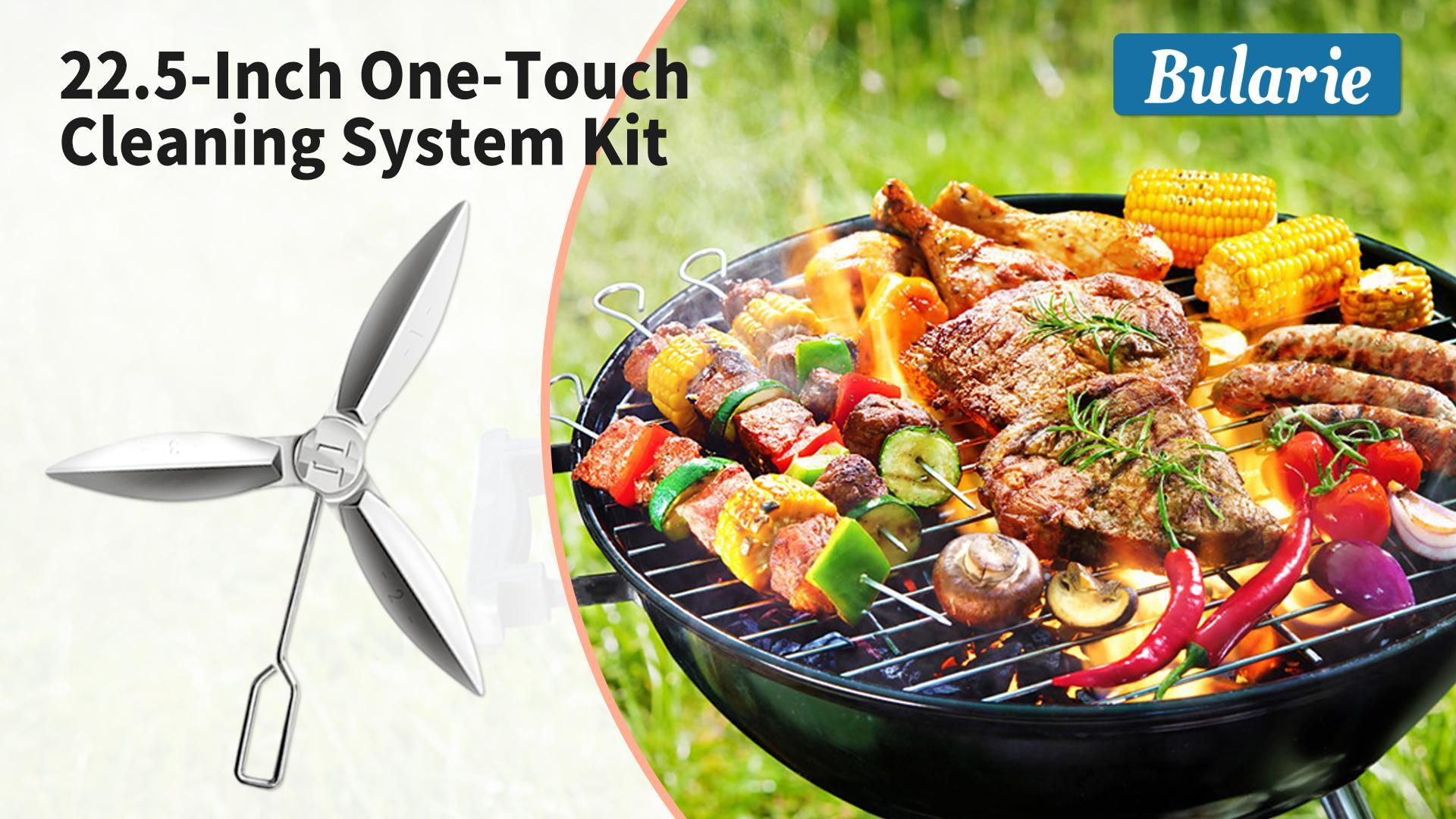 Amazon.com : 22.5-Inch One-Touch Cleaning System Kit – Stainless