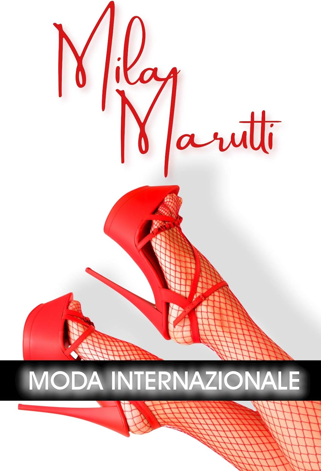 Mila Marutti Fishnet Thigh High Stockings for Women with Lace Top | Fish Net Lingerie Tights - Image 6