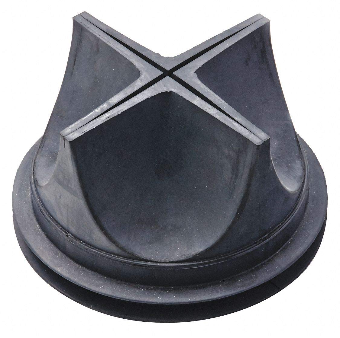 Trap Seal, 3-5/8 in. H, 6 in. L, Black