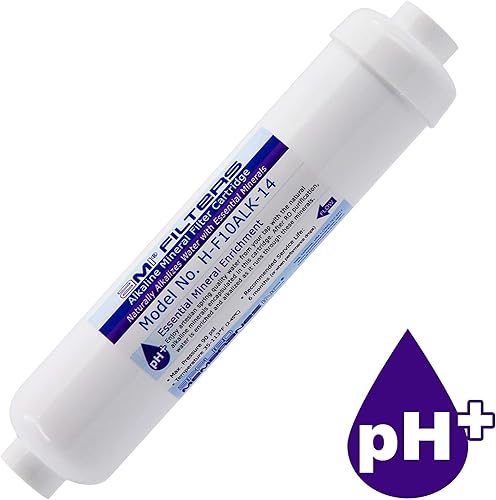 Miniatura 2 de Kit de cartucho de filtro de agua alcalina  Cartucho mineral para sistema de filtros de agua alcalina  Minerales esenciales para agua  Kit para