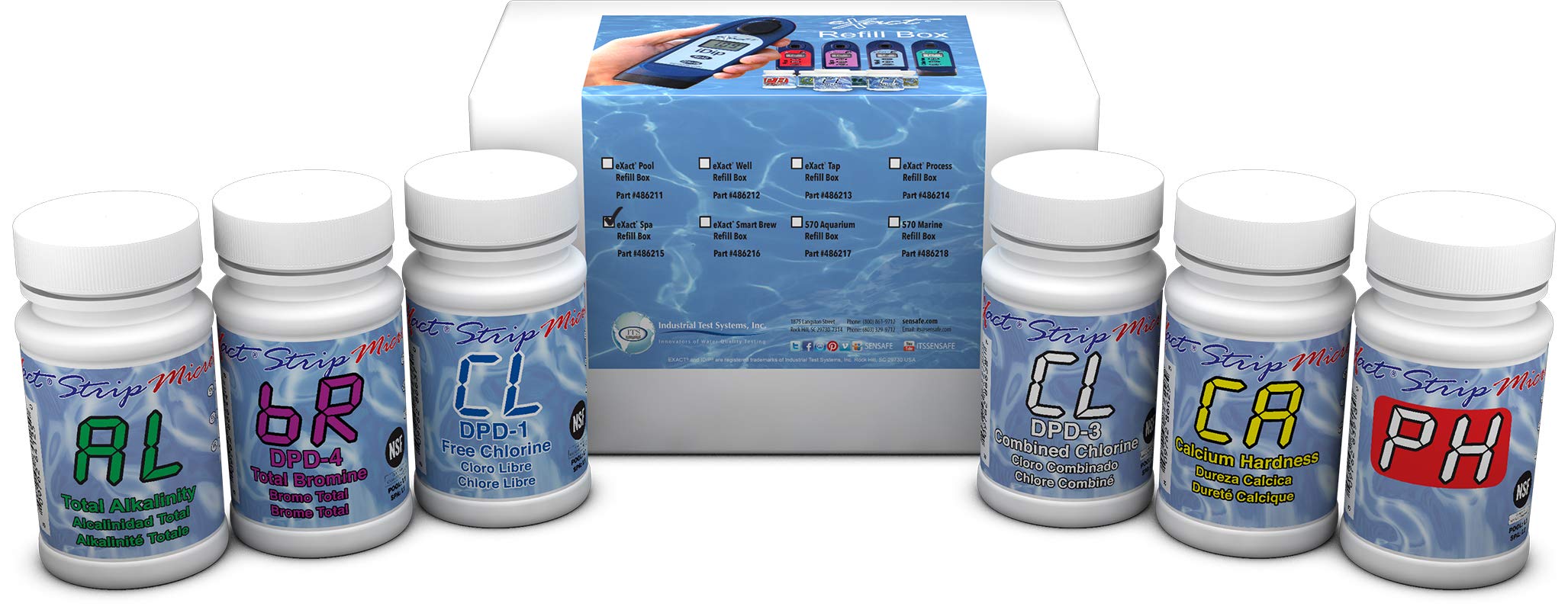 Amazon.com: Industrial Test Systems Exact 486215 Spa Water Reagent