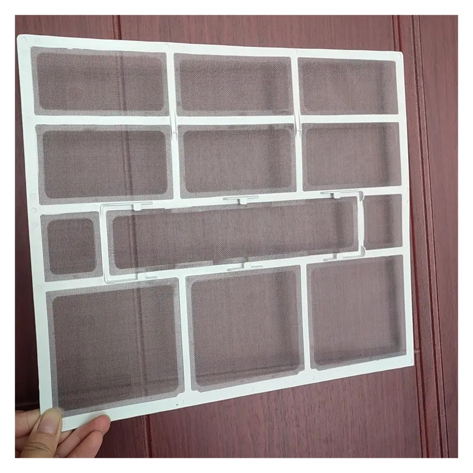 2 Pz/set Filtro Del Condizionatore D'aria Dimensioni 35,3X29 Cm, Compatibile for Gree, Componenti CA Domestici 1P/ 2P