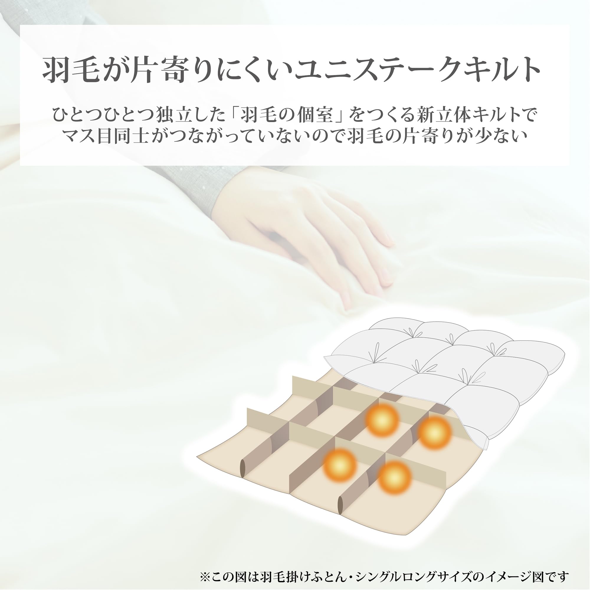 Amazon｜nishikawa 【 西川 】 羽毛布団 ダブル ホワイトダックダウン