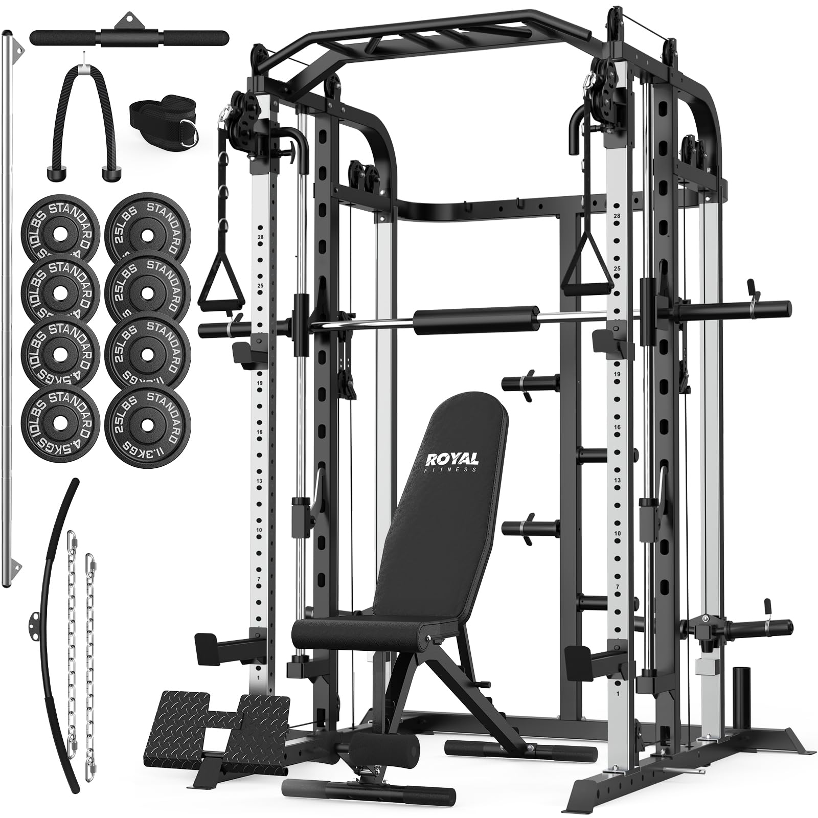 Smith Machine Multifunctional Power Cage