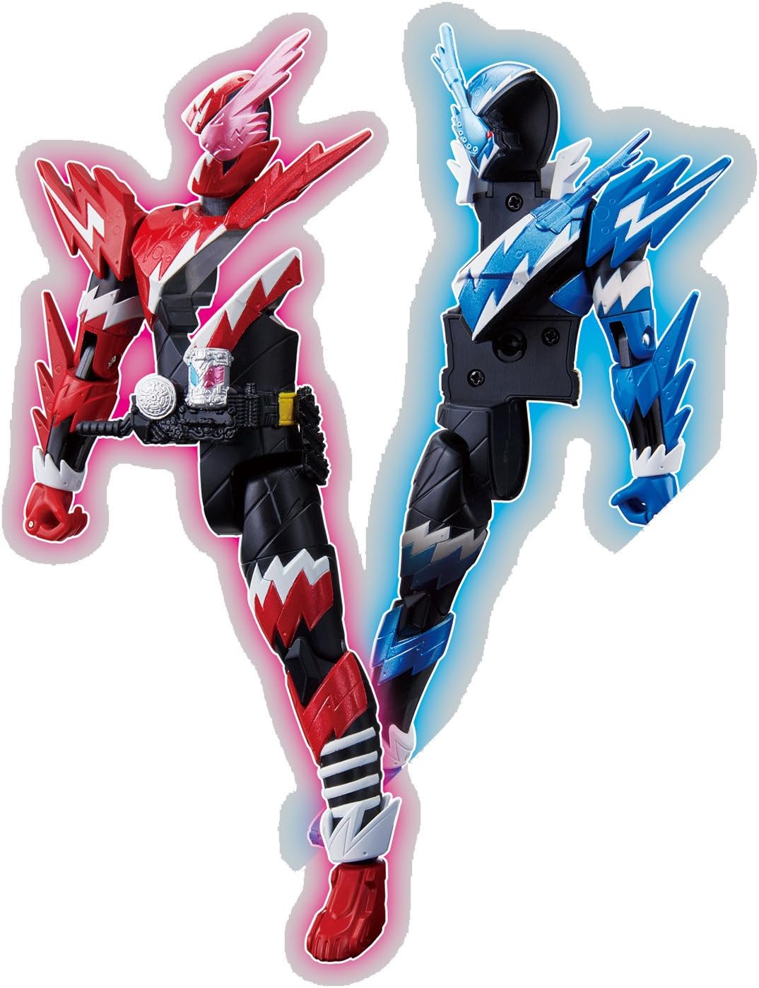 Amazon 仮面ライダービルド ボトルチェンジライダーシリーズ 08 仮面ライダービルド ラビットタンクスパークリングフォーム ロボット 子ども向けフィギュア おもちゃ