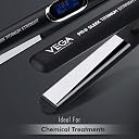 VEGA PROFESSIONAL Pro Sleek Titanium Straight Hair Straightener with 20 Sec Ultra Fast Heat Up, Adjustable Temperature Setting, 60min Auto Swtich-off, Overheating Protection for Salon, (VPPHS-02) gallery image